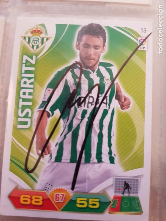 Coleccionismo deportivo: REAL BETIS B. -USTARITZ - Foto 1