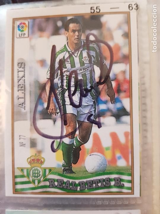 Coleccionismo deportivo: REAL BETIS B. -ALEXIS - Foto 1