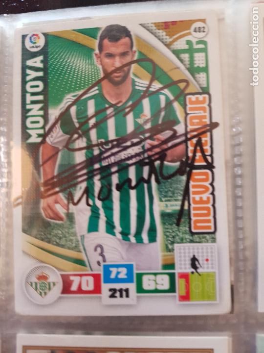 Coleccionismo deportivo: REAL BETIS B. -MONTOYA - Foto 1