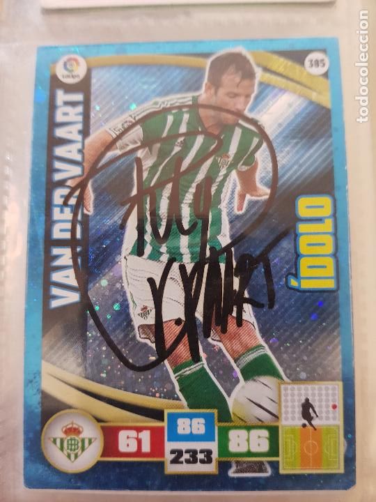 Coleccionismo deportivo: REAL BETIS B. -VAN DER VAART - Foto 1