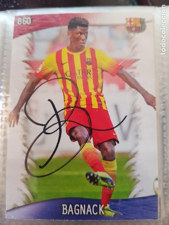 Coleccionismo deportivo: F.C.BARCELONA-BAGNACK - Foto 1