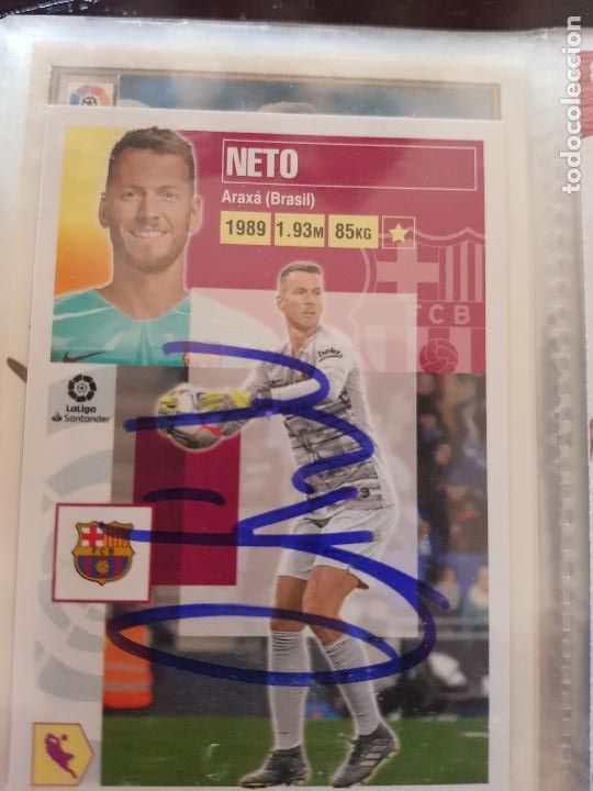 Coleccionismo deportivo: F.C.BARCELONA-NETO - Foto 1