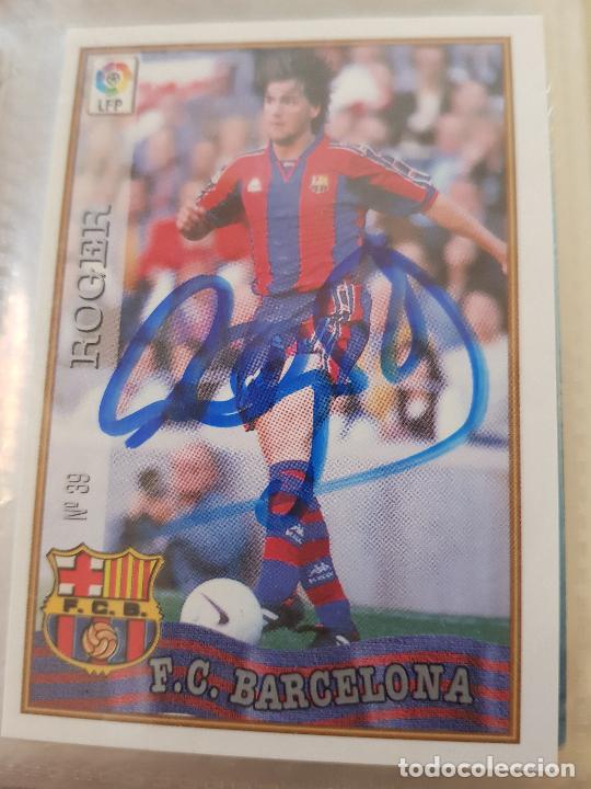 Coleccionismo deportivo: F.C.BARCELONA-ROGER - Foto 1