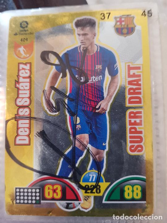 Coleccionismo deportivo: F.C.BARCELONA-DENIS SUAREZ - Foto 1