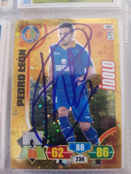 Coleccionismo deportivo: GETAFE-PEDRO LEON - Foto 1
