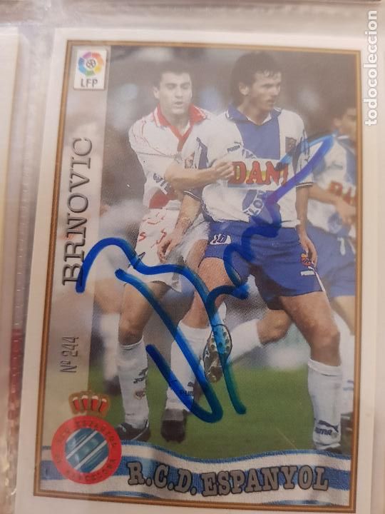 Coleccionismo deportivo: R.C.D.ESPA&Ntilde;OL-BERNOVIC - Foto 1