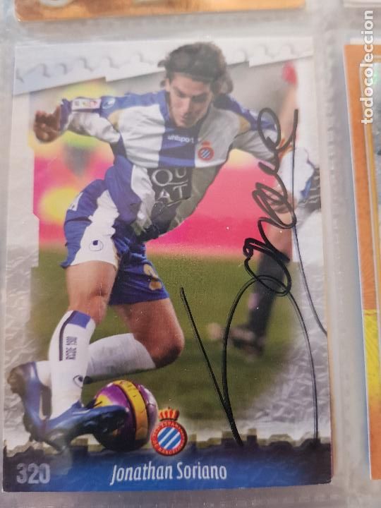 Coleccionismo deportivo: R.C.D.ESPA&Ntilde;OL-JONATHAN SORIANO - Foto 1