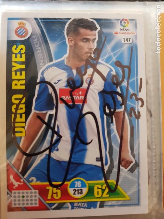 Coleccionismo deportivo: R.C.D.ESPA&Ntilde;OL-DIEGO REYES - Foto 1