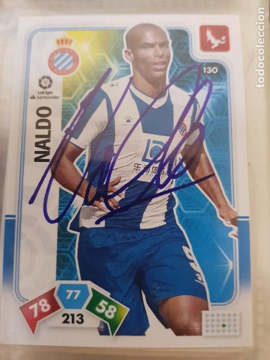 Coleccionismo deportivo: R.C.D.ESPA&Ntilde;OL-NALDO - Foto 1