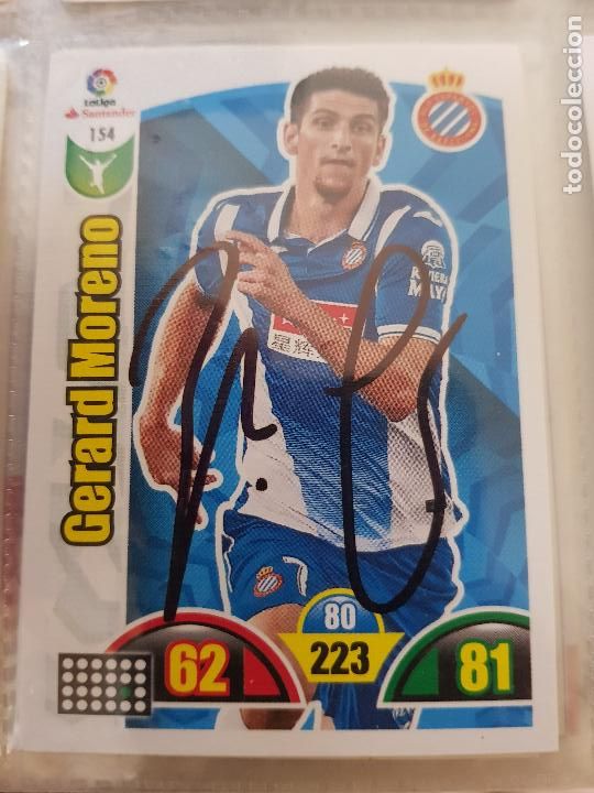 Coleccionismo deportivo: R.C.D.ESPA&Ntilde;OL-GERARD MORENO - Foto 1