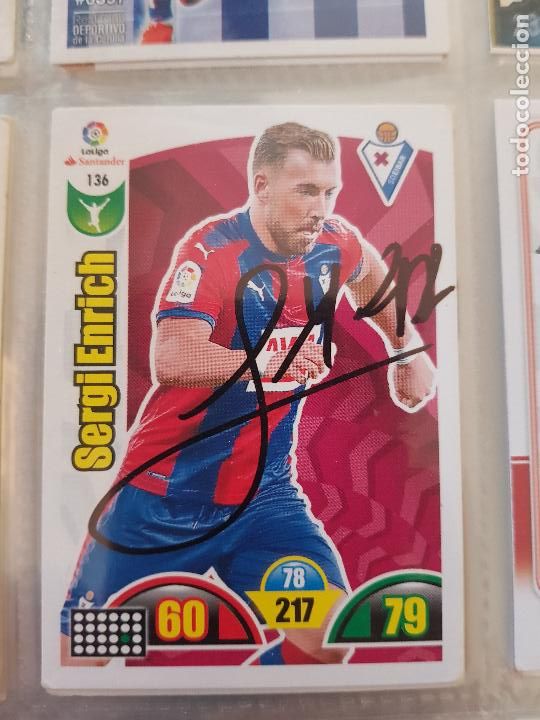 Coleccionismo deportivo: S.D.EIBAR-SERGI ENRICH - Foto 1