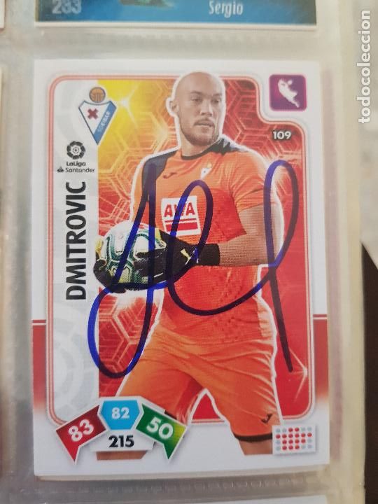 Coleccionismo deportivo: S.D.EIBAR-DMITROVIC - Foto 1