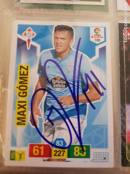 Coleccionismo deportivo: R.C.CELTA-MAXI GOMEZ - Foto 1