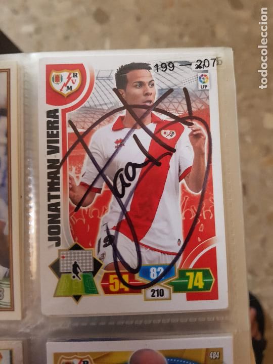 Coleccionismo deportivo: RAYO VALLECANO-JONATHAN VIERAS - Foto 1