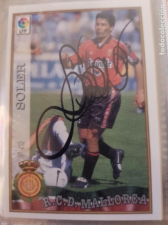 Coleccionismo deportivo: R.C.D.MALLORCA-SOLER - Foto 1