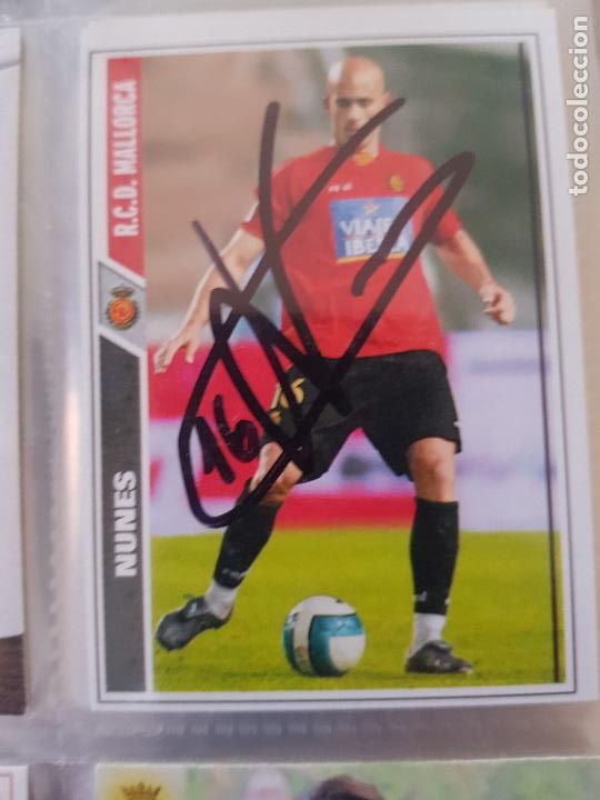 Coleccionismo deportivo: R.C.D.MALLORCA-NUNES - Foto 1