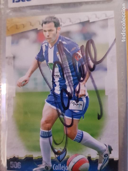 Coleccionismo deportivo: MALAGA C.F.-CALLEJA - Foto 1