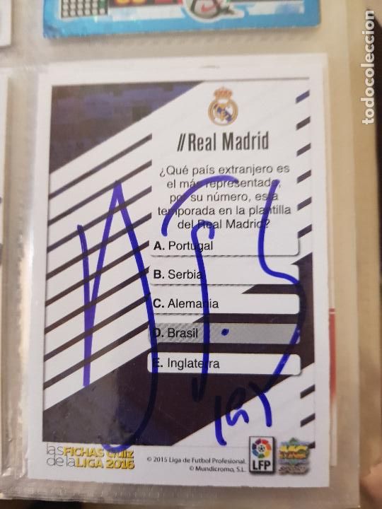 Coleccionismo deportivo: REAL MADRID C.F.-SUKER - Foto 1