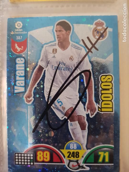 Coleccionismo deportivo: REAL MADRID C.F.-VARANE - Foto 1