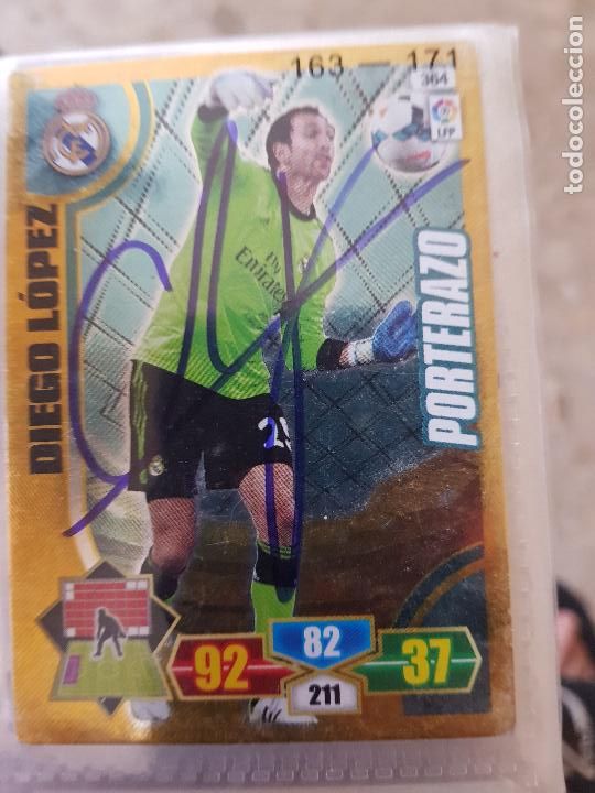 Sammelleidenschaft Sport: REAL MADRID C.F.-DIEGO LOPEZ