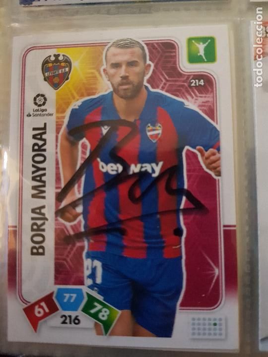 Coleccionismo deportivo: LEVANTE U.D.-BORJA MAYORAL - Foto 1