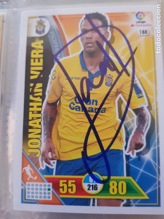 Coleccionismo deportivo: U.D.LAS PALMAS-JONATHAN VIERA - Foto 1