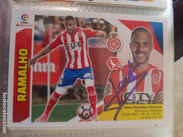 Coleccionismo deportivo: GIRONA F.C.-RAMALHO - Foto 1