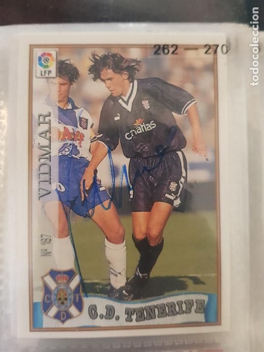 Coleccionismo deportivo: C.F.TENERIFE-VIDMAR - Foto 1