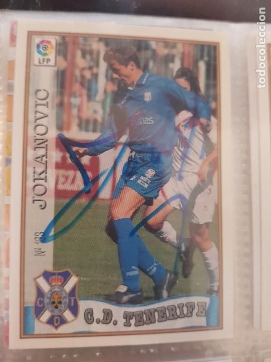 Coleccionismo deportivo: C.F.TENERIFE-JOKANOVIC - Foto 1