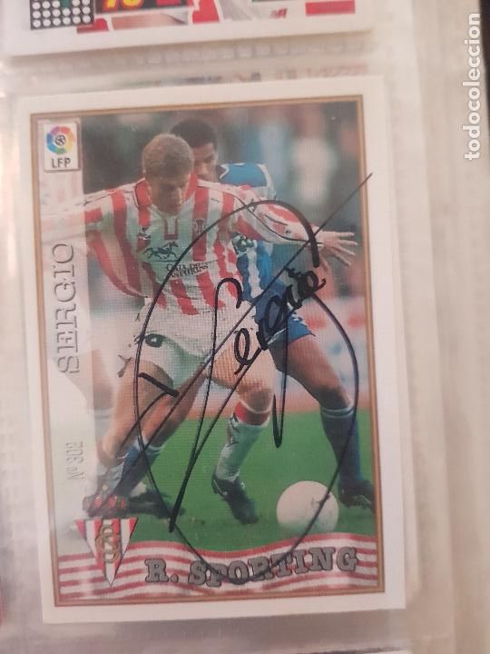 Coleccionismo deportivo: R.SPORTING-SERGIO - Foto 1