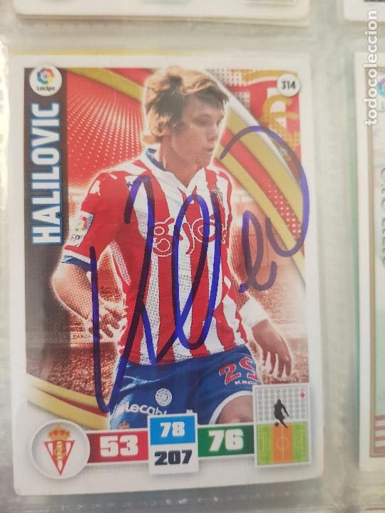 Coleccionismo deportivo: R.SPORTING-HALILOVIC - Foto 1