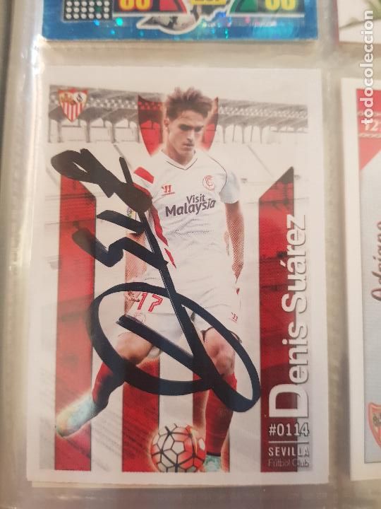 Coleccionismo deportivo: SEVILLA F.C.-DENIS SUAREZ - Foto 1