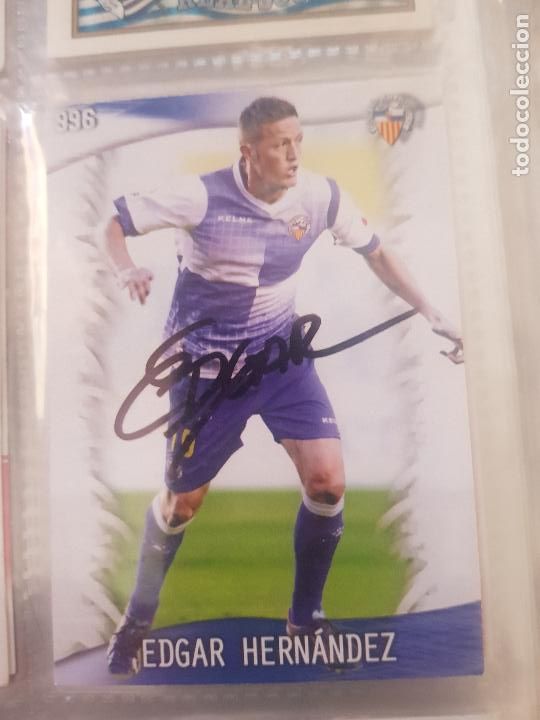 Coleccionismo deportivo: SABADELL F.C.-EDGAR HERNANDEZ - Foto 1