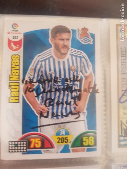 Coleccionismo deportivo: REAL SOCIEDAD-RAUL NAVAS - Foto 1