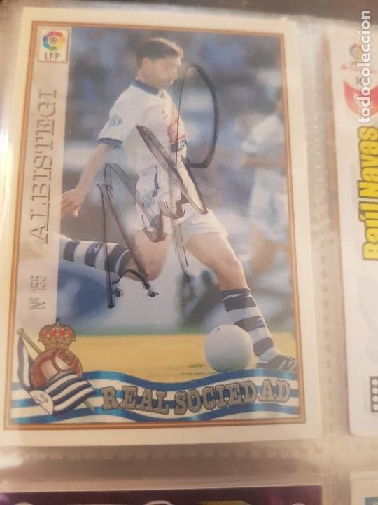 Sammelleidenschaft Sport: REAL SOCIEDAD-ALBISTEGUI