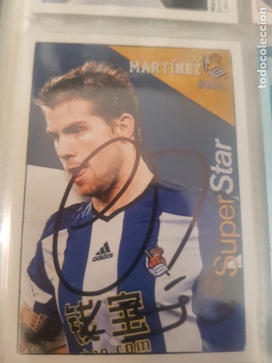 Coleccionismo deportivo: REAL SOCIEDAD-MARTINEZ - Foto 1