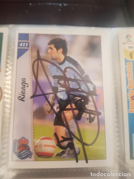 Coleccionismo deportivo: REAL SOCIEDAD-RIESGO - Foto 1