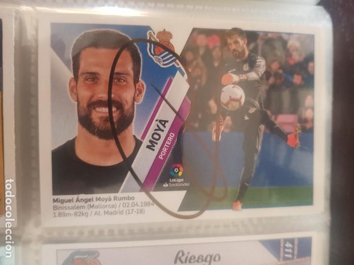 Coleccionismo deportivo: REAL SOCIEDAD-MOYA - Foto 1