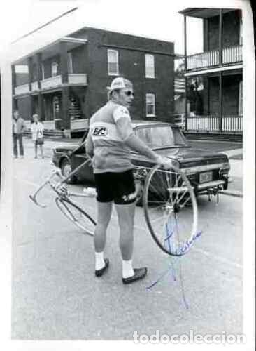 Collectionnisme sportif: JAN JANSSEN Signed Autographe cycling Sign&eacute; Tour de france winner World Champion autografa