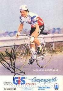 Sammelleidenschaft Sport: GIOVANNI MANTOVANI GIS Signed Autographe cycling cyclisme sign&eacute;e TOUR of FRANCE autografa