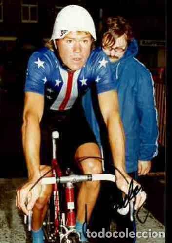 Sammelleidenschaft Sport: Jeff Bradley Signed Autograph cycling National cyclist USA Champion American autografa
