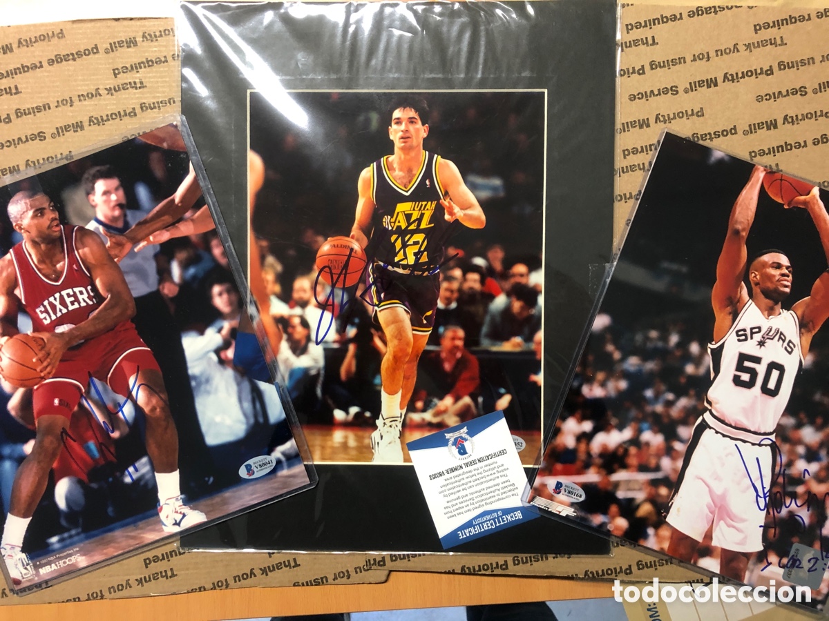 Coleccionismo deportivo: Autografos Dream Team 1992 - Foto 6