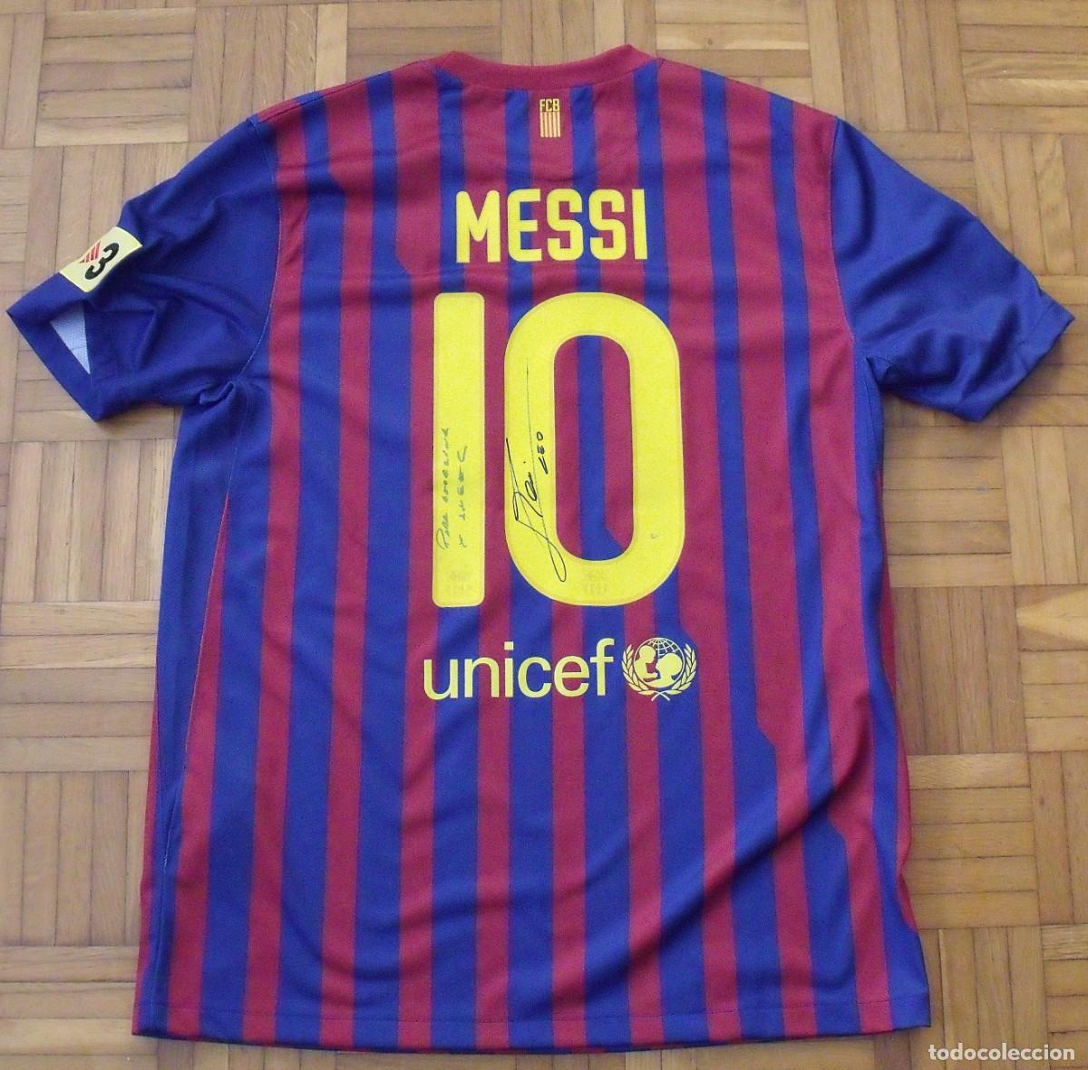 camiseta messi fútbol club barcelona , f.c.b . - Compra venta en  todocoleccion