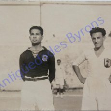 Coleccionismo deportivo: FOTO POSTAL FIRMADAS POR JOAQUÍN CÁRDENES DEL TENERIFE Y ALFREDO RIVAS. GRAN CANARIA. 1924