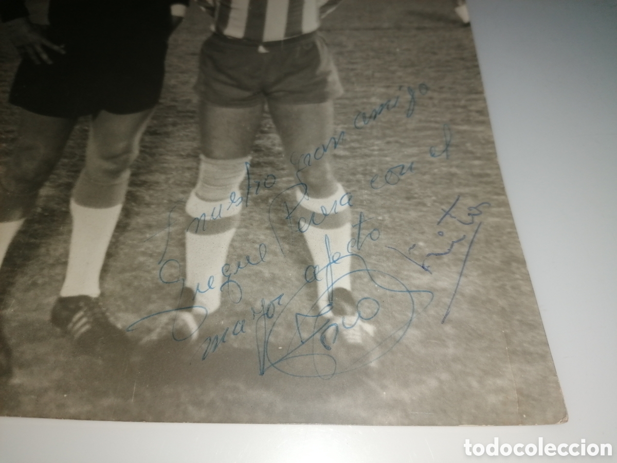 Coleccionismo deportivo: Dedicatoria aut&oacute;grafa - Pueden ser &Ntilde;ito y Tosco del Granada CF ? - Foto 2