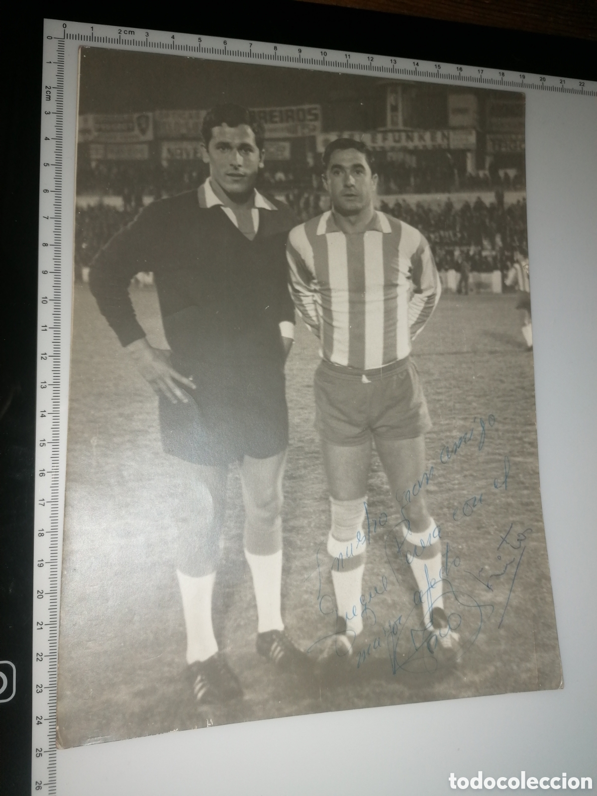 Coleccionismo deportivo: Dedicatoria aut&oacute;grafa - Pueden ser &Ntilde;ito y Tosco del Granada CF ? - Foto 1