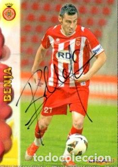 Sammelleidenschaft Sport: CROMO FIRMADO - AUTOGRAFO FUTBOL - BENJA - GIRONA