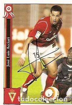 Sports collectibles: CROMO FIRMADO - AUTOGRAFO FUTBOL - ACCIARI - MURCIA
