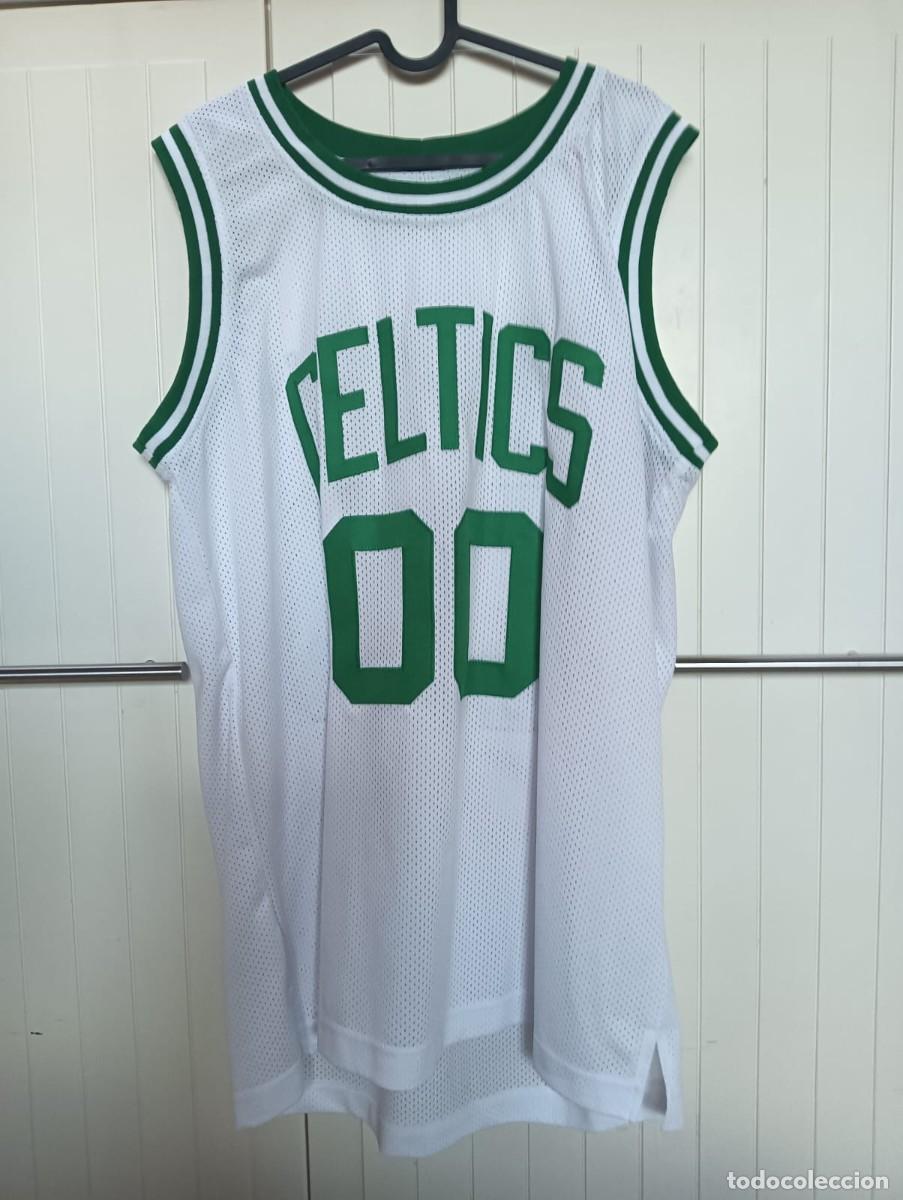 Coleccionismo deportivo: ROBERT PARISH signed BOSTON CELTICS Jersey JSA &rdquo;HOF 2003&rdquo; - Foto 2