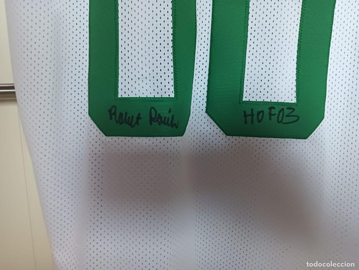 Coleccionismo deportivo: ROBERT PARISH signed BOSTON CELTICS Jersey JSA &rdquo;HOF 2003&rdquo; - Foto 3